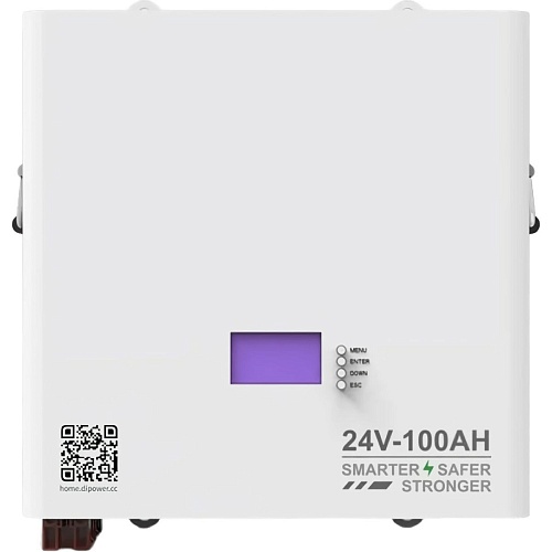 Аккумулятор Dipower LiFePO4 24V (25.6V/100Ah/2560Wh) (DDBGSG24100)