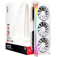 Видеокарта XFX Mercury AMD Radeon RX 9070 XT OC Magnetic Air Edition with RGB White (RX-97TMARGW9) EU