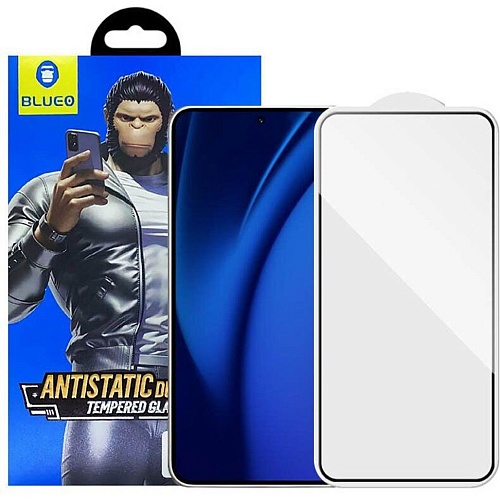 Защитное стекло Blueo Full Cover 2.5D HD для Samsung Galaxy S25 Plus Black 