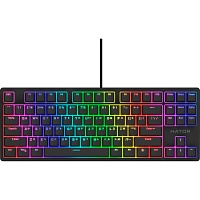 Клавиатура Hator Rockfall 2 Mecha TKL Orange USB Black (HTK-520)