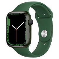 Смарт-часы Apple Watch Series 7 GPS 45mm Green Aluminum Case with Green Sport Band (MKN73)