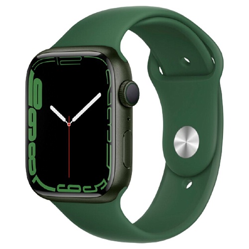 Смарт-годинник Apple Watch Series 7 GPS 45mm Green Aluminum Case with Green Sport Band (MKN73) - придбати в Дніпрі, Україні: ціна, характеристики | інтернет-магазин TOUCH