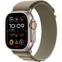 Смарт-часы Apple Watch Ultra 2 49mm Titanium Case with Olive Alpine Loop Small (MREX3)