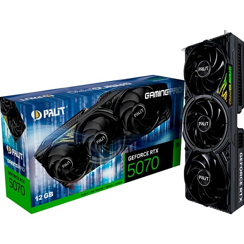 Видеокарта Palit GeForce RTX 5070 GamingPro (NE75070019K9-GB2050A) EU
