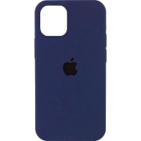 Чехол Silicone Case для Apple iPhone 15 Midnight Blue AA Чехол Silicone Case для Apple iPhone 15 Midnight Blue AA
