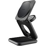 Беспроводное зарядное устройство WiWU Wi-W035 3in1 Kevlar Series