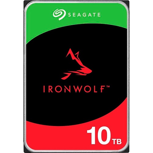 Жесткий диск 3.5" Seagate IronWolf 10TB SATA 256MB (ST10000VN000)