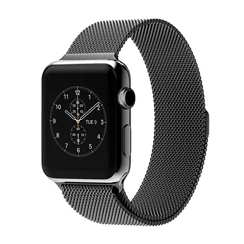 Ремешок Milanese Loop Magnetic Band для Apple Watch 38mm Black