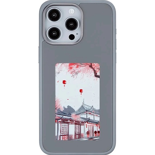 Чехол Ink Show E-ink Screen Case для Apple iPhone 15 Pro Titanium