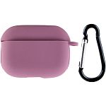 Чехол Silicone Case + Carbine для Apple AirPods Pro 2 Lilac Pride
