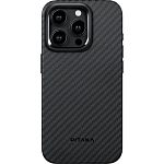 Чехол Pitaka MagEZ Case Pro 4 1500D Twill для Apple iPhone 15 Pro Black/Grey (KI1501P)