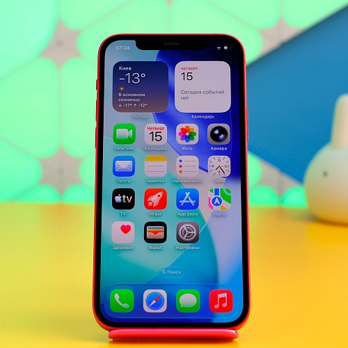 Смартфон Apple iPhone 12 128GB Red (MGJD3) Б/У Смартфон Apple iPhone 12 128GB Red (MGJD3) Б/У