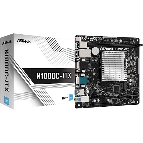 Материнська плата ASRock N100DC-ITX - придбати в Дніпрі, Україні: ціна, характеристики | інтернет-магазин TOUCH