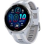 Смарт-часы Garmin Forerunner 965 Titanium Bezel with Whitestone Case and Whitestone/Powder Gray Silicone Band (010-02809-01/11)