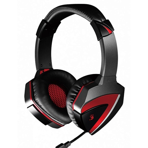 Игровые наушники Bloody G500 (Black/Red)