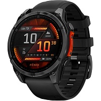 Смарт-годинник Garmin Fenix 8 AMOLED 47mm Slate Gray with Black Silicone Band (010-02904-00) - придбати в Дніпрі, Україні: ціна, характеристики | інтернет-магазин TOUCH