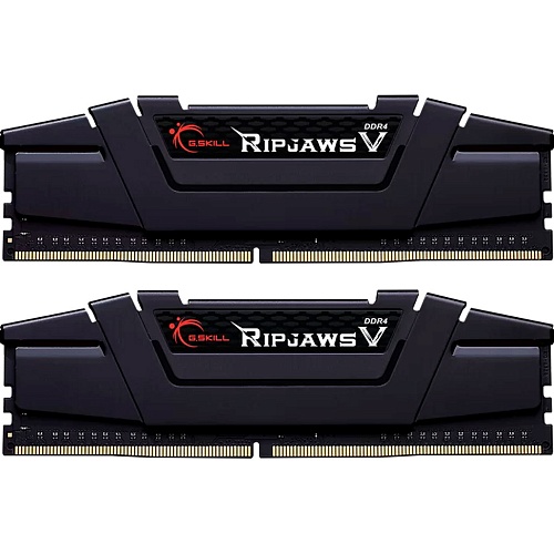 Модуль памяти DDR4 G.Skill Ripjaws V 2x16GB 3600MHz Classic Black (F4-3600C18D-32GVK)