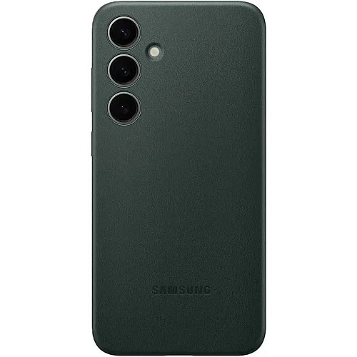 Чехол Epik Leather Case для Samsung Galaxy S24 Pine Green AAA