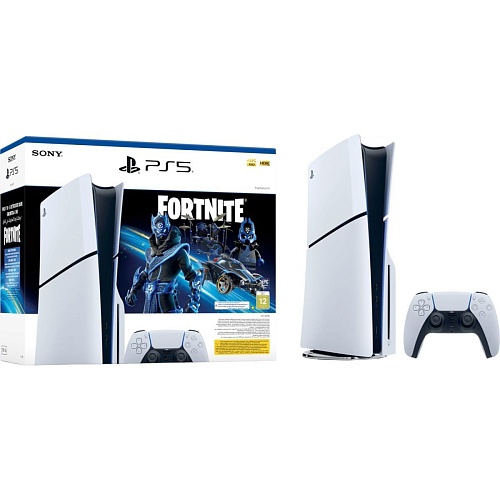 Ігрова консоль Sony PlayStation 5 Slim 1TB Fortnite Cobalt Star Bundle (1000045165) Вітрина - придбати в Дніпрі, Україні: ціна, характеристики | інтернет-магазин TOUCH