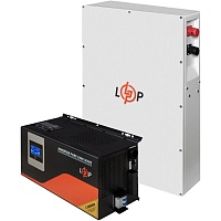 Источник бесперебойного питания (ИБП) LogicPower W4500 + АКБ LiFePO4 5120Wh (40112) 