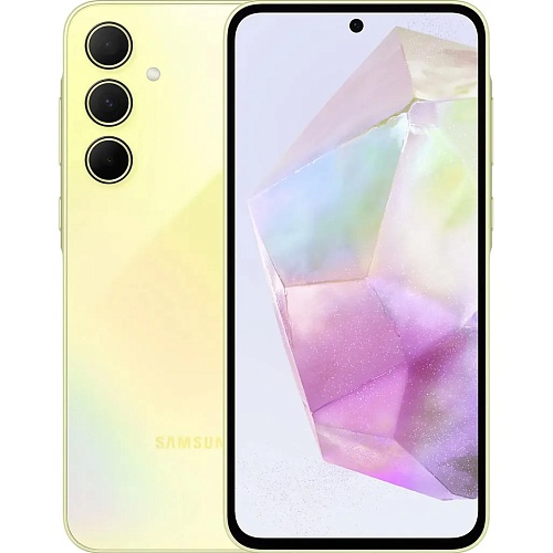 Смартфон Samsung Galaxy A35 8/256GB Lemon (SM-A356BZYG)