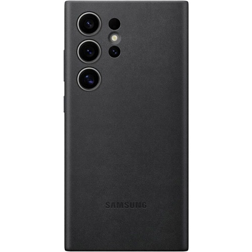 Чехол Epik Leather Case для Samsung Galaxy S24 Ultra Black AAA