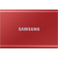 Внешний SSD накопитель Samsung T7 500 GB Red (MU-PC500R/WW)