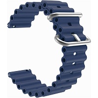 Універсальний ремінець для смарт-годинників Ocean Band 22mm Midnight Blue - придбати в Дніпрі, Україні: ціна, характеристики | інтернет-магазин TOUCH Універсальний ремінець для смарт-годинників Ocean Band 22mm Midnight Blue - придбати в Дніпрі, Україні: ціна, характеристики | інтернет-магазин TOUCH
