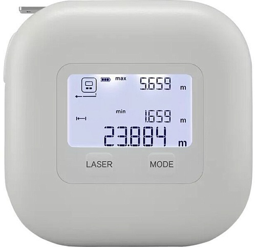 Лазерный дальномер Xiaomi AKKU Laser Tape White (AK301)