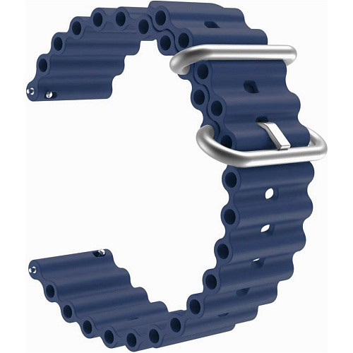 Универсальный ремешок для смарт-часов Ocean Band 22mm Midnight Blue