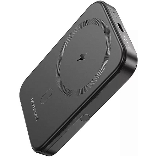 Зовнішній акумулятор Borofone BJ51 Kody Magsafe 5000mAh 20W Black - придбати в Дніпрі, Україні: ціна, характеристики | інтернет-магазин TOUCH