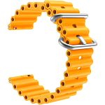 Универсальный ремешок для смарт-часов Ocean Band 20mm Orange