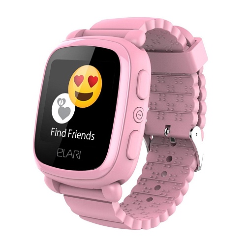 Детские смарт-часы Elari KidPhone 2 Pink GPS (KP-2P) UA
