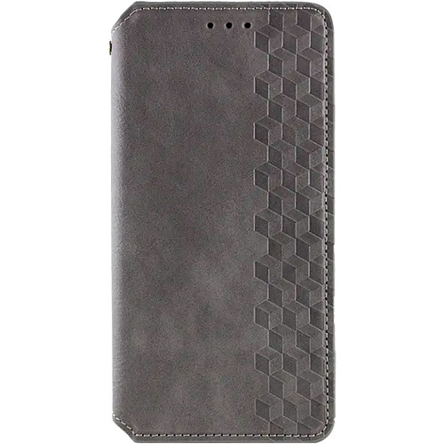 Чехол-книжка GETMAN Cubic Cover Case для Redmi 13C / Poco C65 Grey