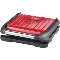 Электрогриль George Foreman Family Steel Grill Red (25040-56)