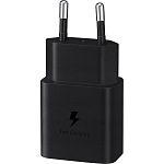 Сетевое зарядное устройство Samsung 15W PD Black (EP-T1510NBEGEU)