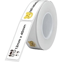 Термоэтикетка Niimbot 12х40мм ZOO 160шт для Niimbot D11/D110/D101/H1S
