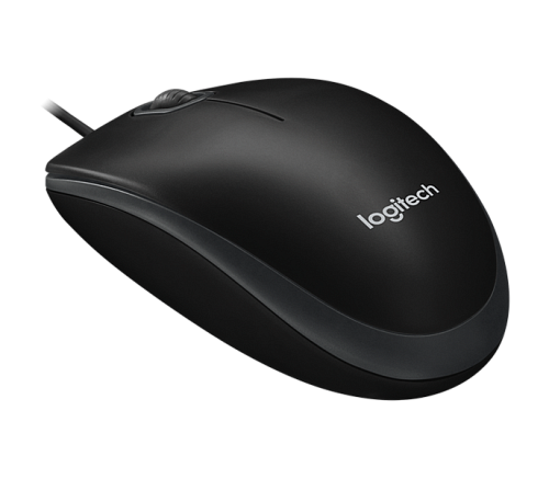 Мышь Logitech B-100 Optical Mouse Black (910-003357) UA