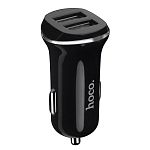 Автомобильное зарядное устройство Hoco Z1 Car Charger 2USB 2.1A (Black)