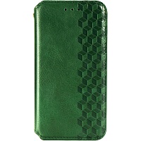 Чехол-книжка GETMAN Cubic Cover Case для Xiaomi Redmi Note 12 Pro 4G/ 11 Pro 4G/ 5G Green
