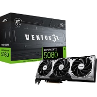 Видеокарта MSI GeForce RTX 5080 16G VENTUS 3X OC (G5080-16V3C) EU 