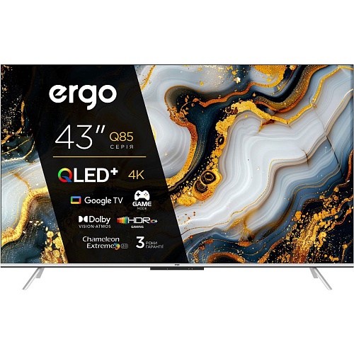 Телевизор Ergo JUQ85 43" QLED+ 4K (43JUQ85)
