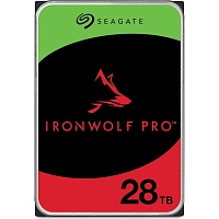 Жесткий диск HDD 3.5" SATA 28 TB Seagate IronWolf Pro 7200rpm 512MB (ST28000NT000)