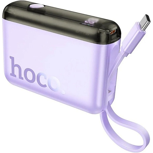 Внешний аккумулятор Hoco J139 Hero USB-C 10000mAh 22.5W Purple (636490) Внешний аккумулятор Hoco J139 Hero USB-C 10000mAh 22.5W Purple (636490)