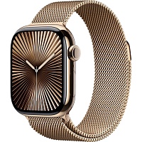 Смарт-годинник Apple Watch Series 10 GPS + Cellular 42mm Gold Titanium Case with Gold Milanese Loop (MX083) - придбати в Дніпрі, Україні: ціна, характеристики | інтернет-магазин TOUCH Смарт-годинник Apple Watch Series 10 GPS + Cellular 42mm Gold Titanium Case with Gold Milanese Loop (MX083) - придбати в Дніпрі, Україні: ціна, характеристики | інтернет-магазин TOUCH