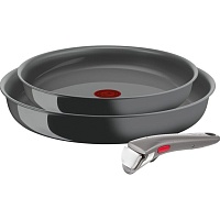Набір сковорідок Tefal Ingenio Renew L2609502 - придбати в Дніпрі, Україні: ціна, характеристики | інтернет-магазин TOUCH Набір сковорідок Tefal Ingenio Renew L2609502 - придбати в Дніпрі, Україні: ціна, характеристики | інтернет-магазин TOUCH