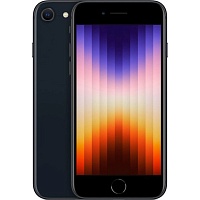 Смартфон Apple iPhone SE (2022) 256Gb Midnight (MMXC3) Смартфон Apple iPhone SE (2022) 256Gb Midnight (MMXC3)