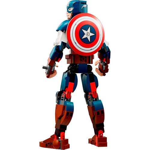 Конструктор LEGO Marvel Фигурка Капитана Америка для сборки (76258)