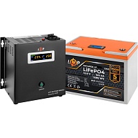 Источник бесперебойного питания (ИБП) LogicPower LPY-W-PSW-500VA 12V + АКБ LiFePO4 12.8V - 100 Ah (24155)
