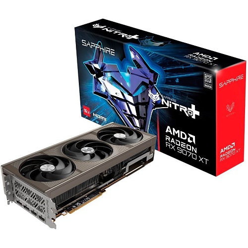 Відеокарта Sapphire Radeon RX 9070 XT NITRO+ 16GB (11348-01-20G) EU - придбати в Дніпрі, Україні: ціна, характеристики | інтернет-магазин TOUCH